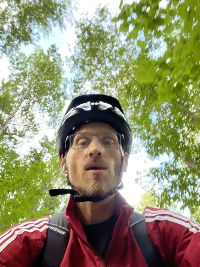 Cycling outdoors